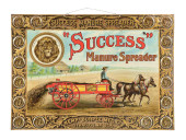 SUCCESS MANURE SPREADER SIGN W