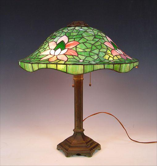 SUESS ORNAMENTAL GLASS CO TABLE