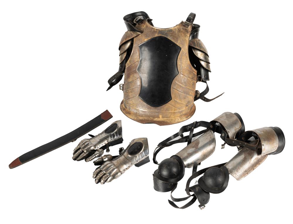 SUIT OF ARMOR20th century; mixed