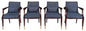 SUITE FOUR ART DECO UPHOLSTERE