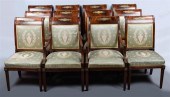 SUITE OF 12 FRENCH EMPIRE STYL