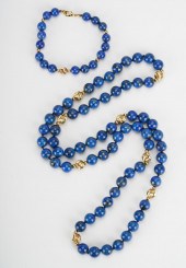 SUITE OF 14 KARAT YELLOW GOLD