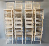 SUITE OF 30 WOODEN CREAM COLOR