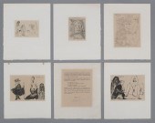 Suite of (6) Pablo Picasso etc