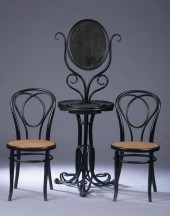 SUITE OF AUSTRIAN EBONIZED BEN