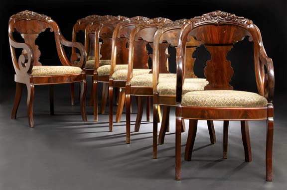 Suite of Eight American Late