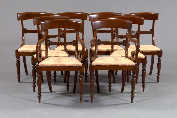 Suite of Eight Regency-Style