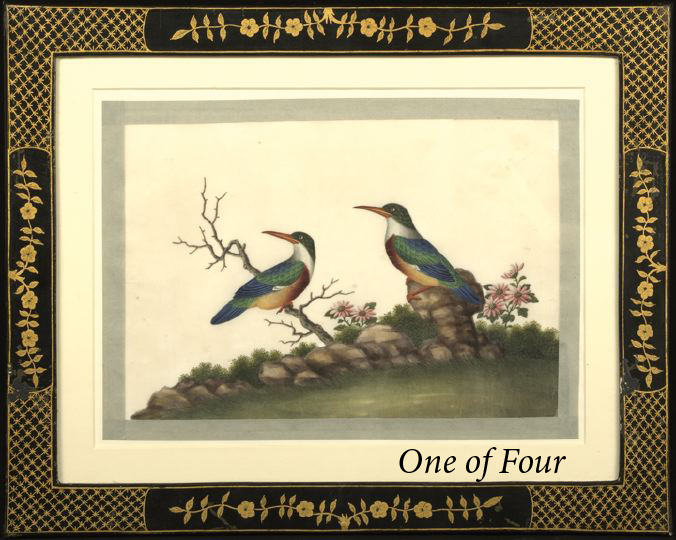 Suite of Four Chinese Paintings