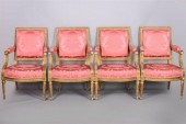 SUITE OF FOUR RESTAURATION GIL