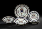 Suite of Four Samson Armorial