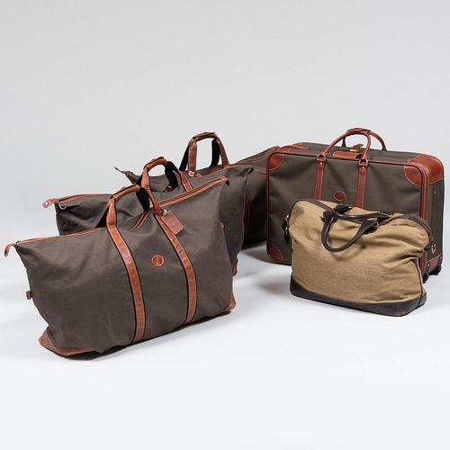 SUITE OF FRENCH CANVAS AND