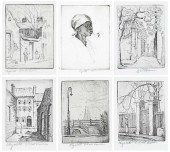 SUITE OF SIX ELIZABETH VERNER