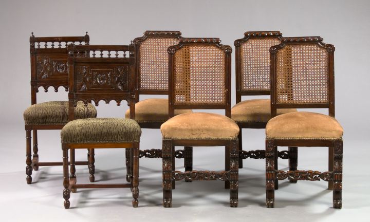 Suite of Six Harlequin Henri