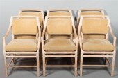SUITE OF SIX MCGUIRE RATTAN DI