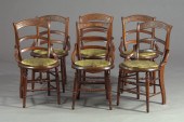 Suite of Six Victorian Walnut
