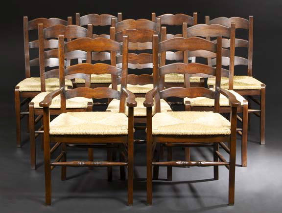 Suite of Ten Country English Dining