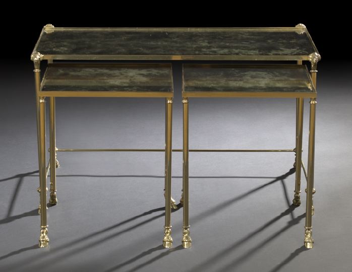 Suite of Three Gilt-Metal and