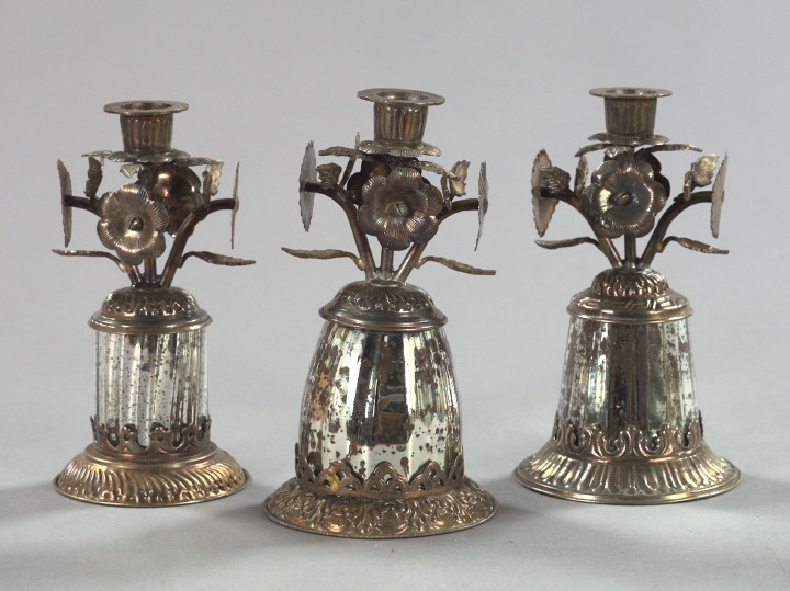Suite of Three Unusual Argente