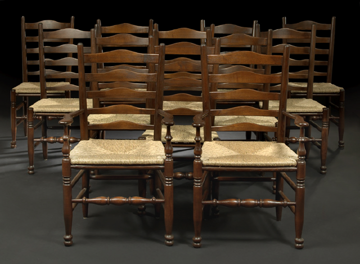 Suite of Twelve Country English Oak