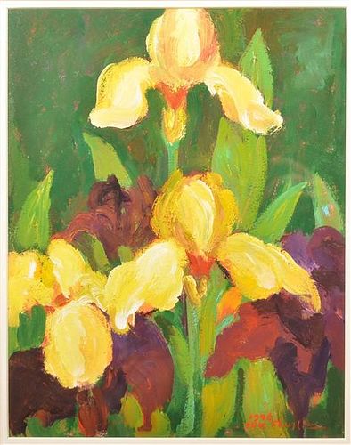 SUK SHUGLI, 1996 OIL PAINTING OF