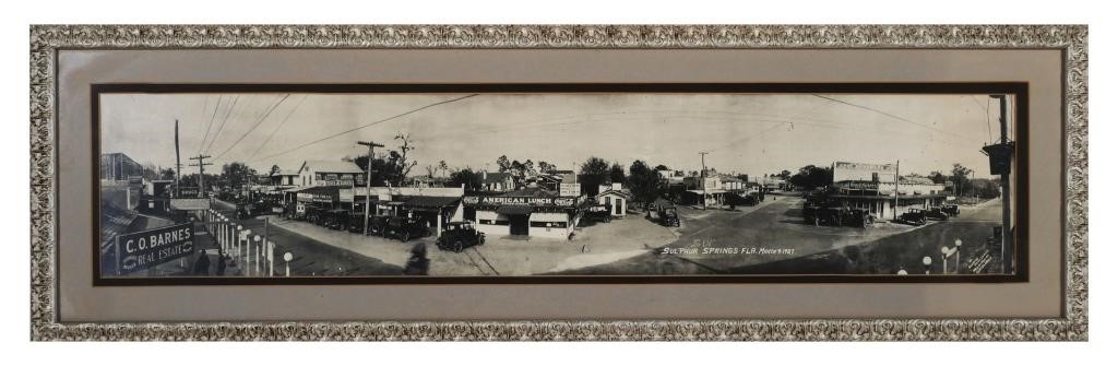 SULPHUR SPRINGS, 1927 PANORAMA