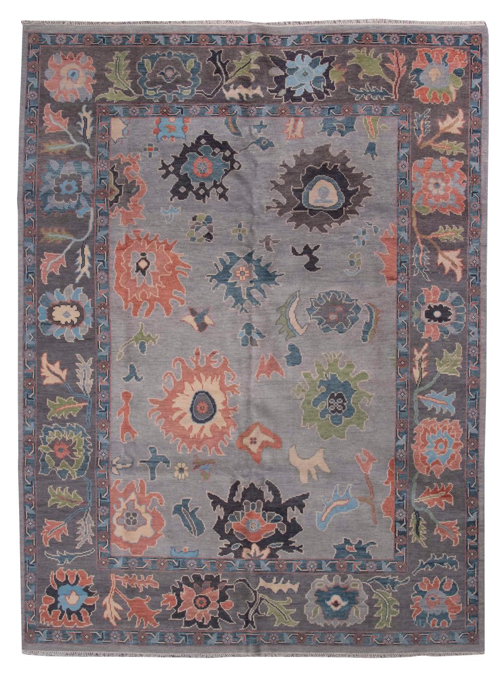SULTANABAD DESIGN RUG: 8’10” X