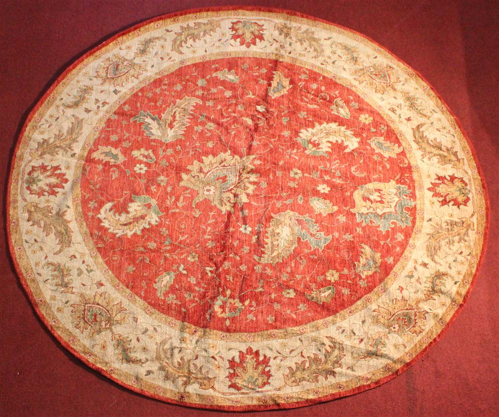 SULTANABAD RUG aprox. dia: 9'