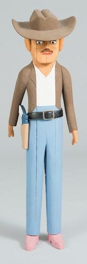 SULTON ROGERS CARVING, COWBOYS