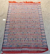 SUMAC RUG, 4 FT 4 IN X 2 FT 9