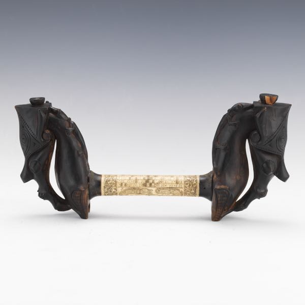 SUMATRA CARVED BONE, HORN AND