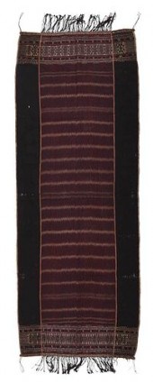 SUMATRAN BATAK WOVEN ULOS TEXT