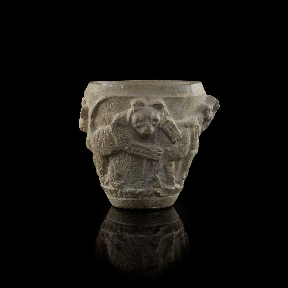 SUMERIAN RITUAL VASE JEMDET NASR