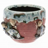 SUMIDA GAWA POTTERY PLANTERSum