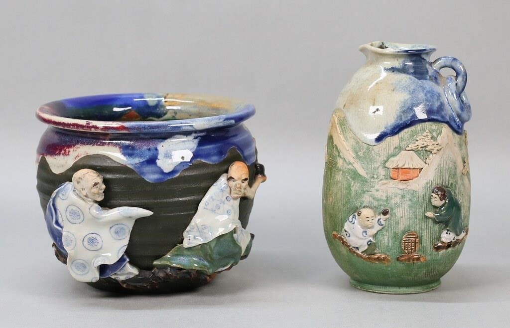 SUMIDA POTTERY PITCHER &