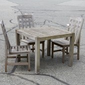 SUMMIT TEAK OUTDOOR DINING TAB