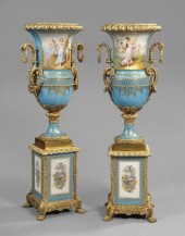 Sumptuous Pair of French Porce