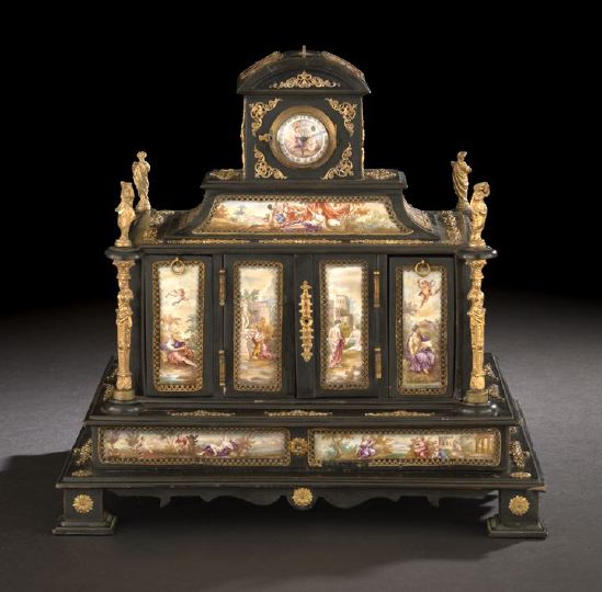 Sumptuous Viennese Gilt-Brass-