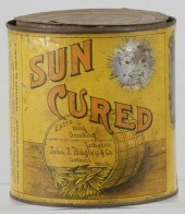 Sun Cured Tobacco Can. <br />