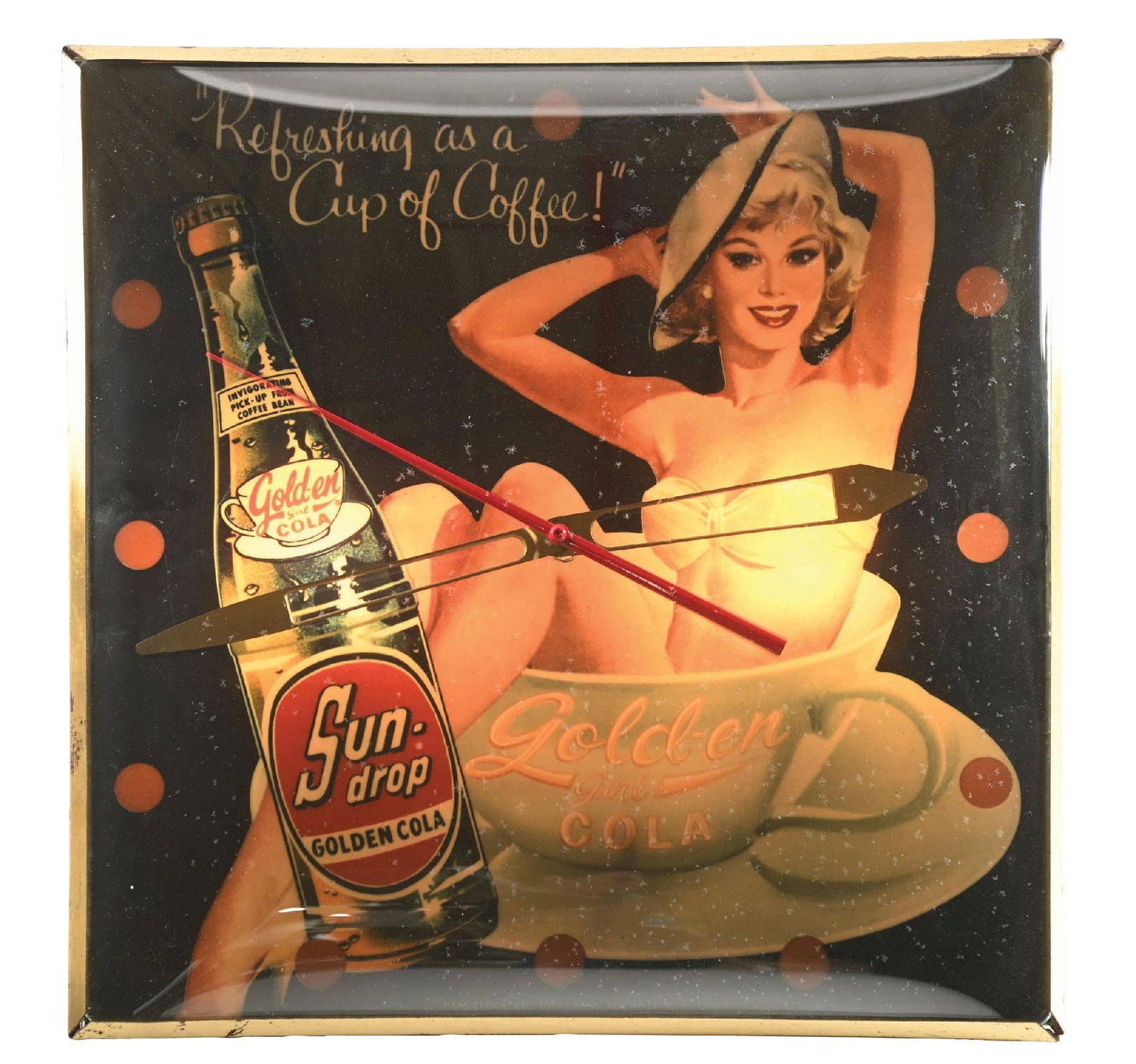 SUN-DROP GOLDEN COLA ADVERTISING