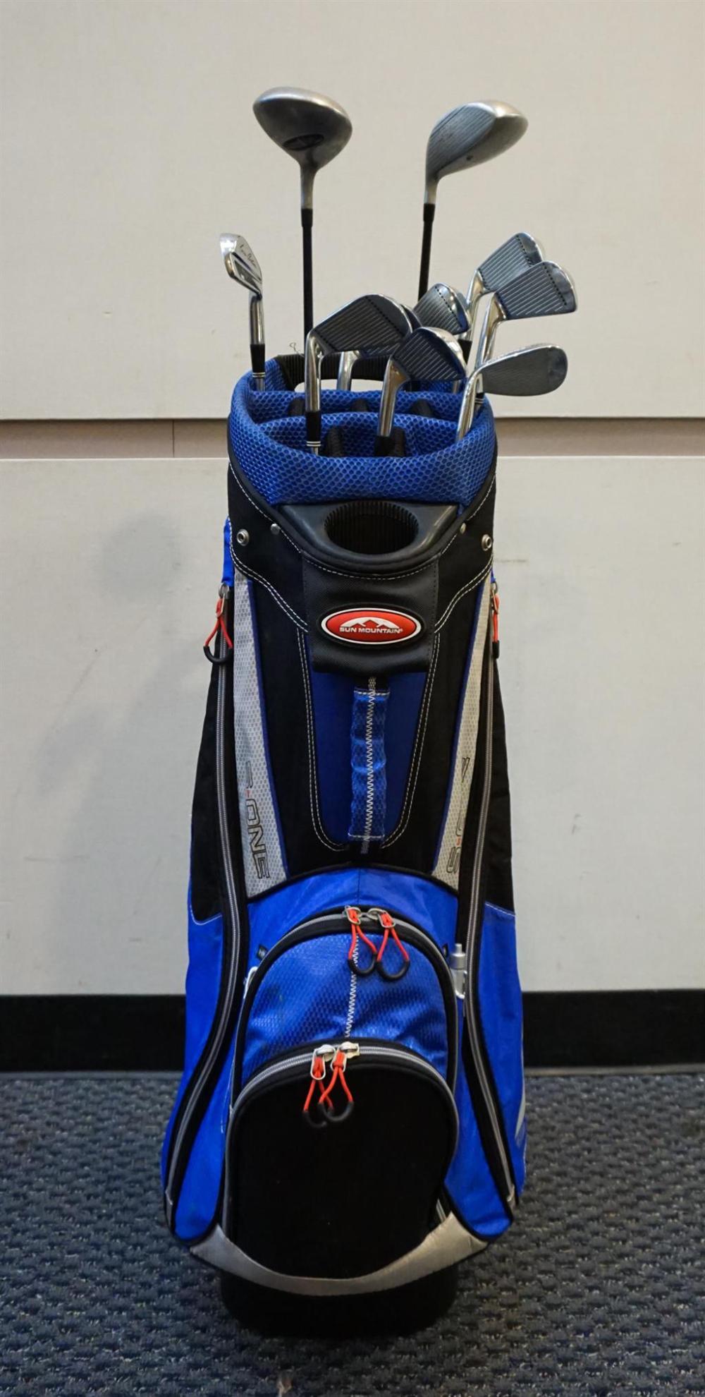 SUN MOUNTAIN 'S-ONE' BLUE NYLON