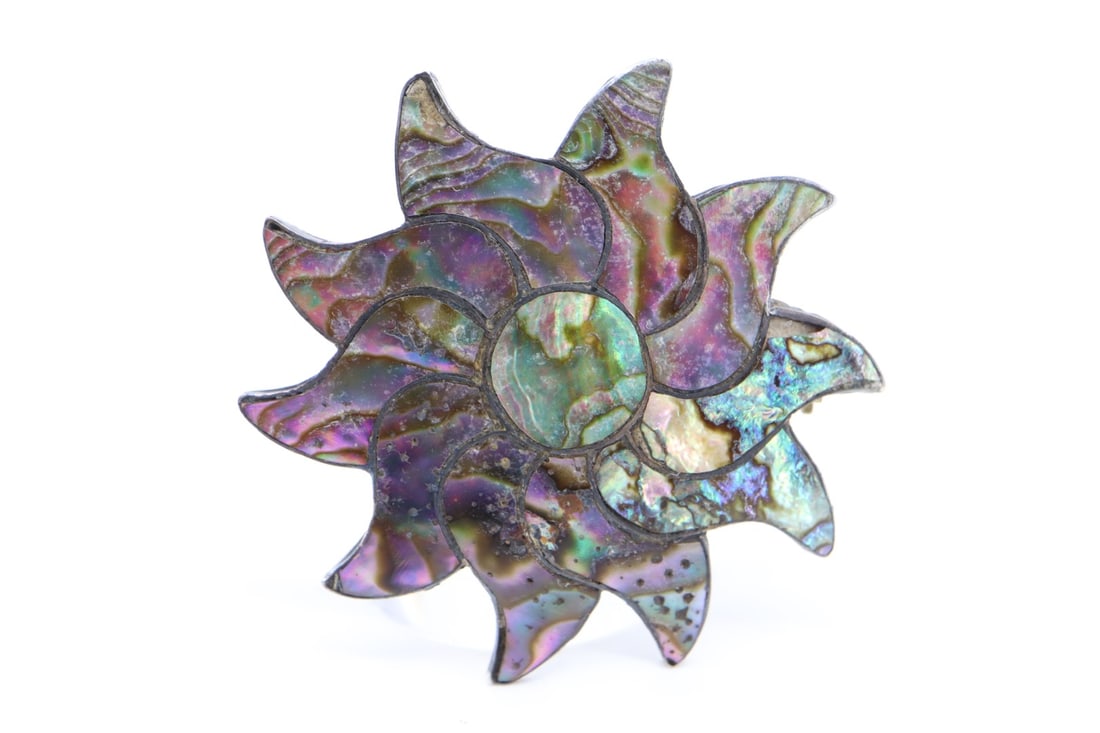SUN PENDANT AND PIN COMBO, STERLING