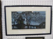 Sun Zhi-Liang Woodblock Print
