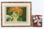 SUNAL ALVAR LITHOGRAPH WOMAN W