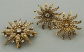 SUNBURST SEED PEARL, DIAMOND A