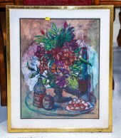 SUNDELL. ABSTRACT STILL LIFE,