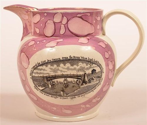 SUNDERLAND LUSTRE CHINA BLACK