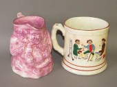 SUNDERLAND LUSTRE TOBY PITCHER