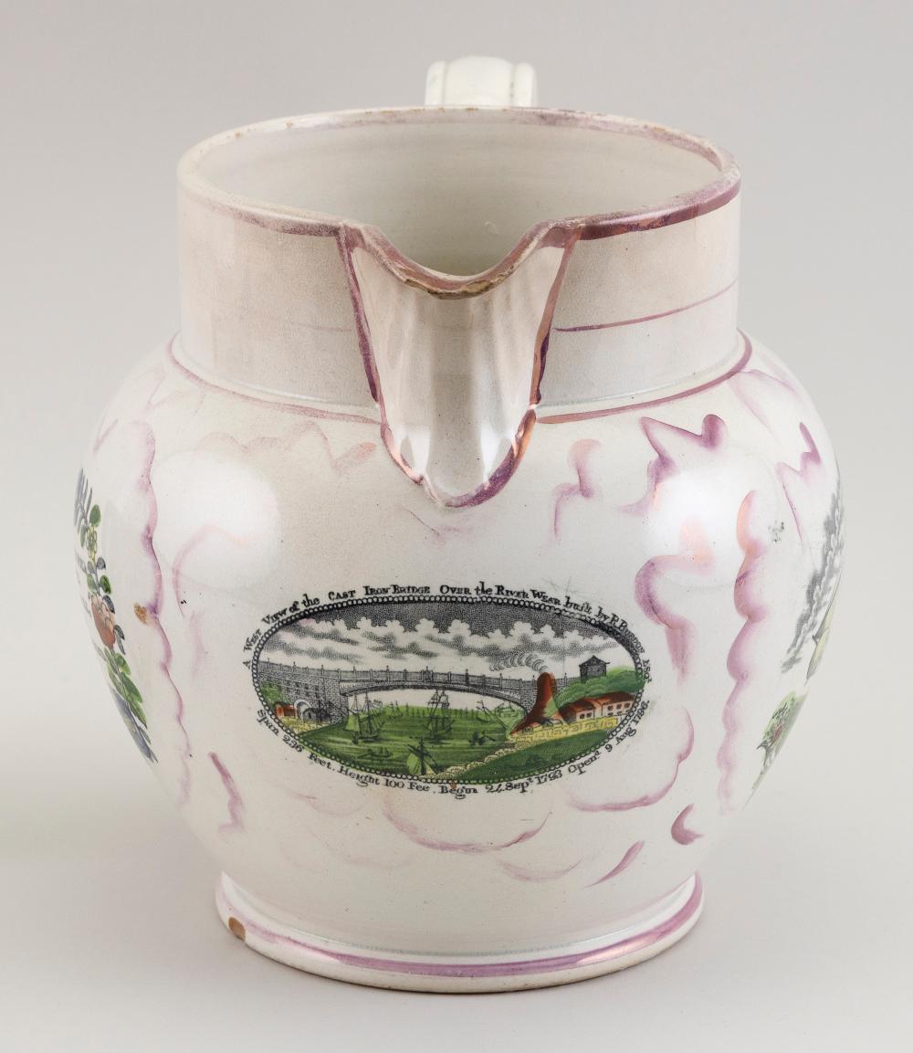 SUNDERLAND PINK LUSTREWARE