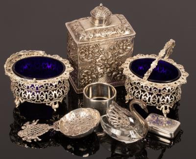 Sundry Continental silver