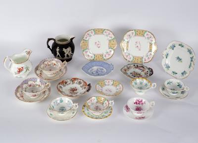 Sundry decorative cups and